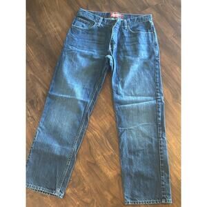Arizona Men’s Flex Bootcut Dark Denim Jeans 32x30